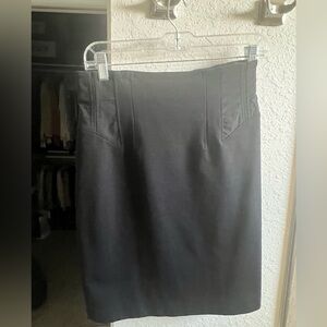 Classic Black Pencil Skirt